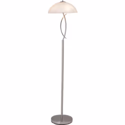 Brilliant Boston, Chambre à coucher, Chambre d'enfant, Salon, Nickel, Blanc, Verre, Métal, II, Moderne, CE