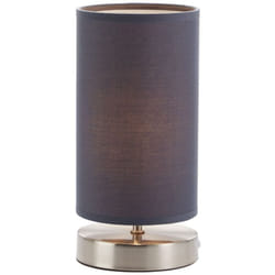 BRILLIANT lampe de table Clarie fer / gris 1x D45, E14, 40W, adapté aux lampes à suspension (non inclus) Échelle A ++ à E Avec interrupteur à cordon