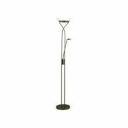 Lampadaire avec liseuse et variateur OLLIE -1x18W LED intégrée -LAITON ANTIQUE - BRILLIANT - G93036_31