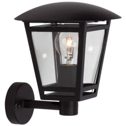 Lampe Riley applique murale d'extérieur debout noir 1x A60, E27, 40W, adapté aux lampes normales (non inclus) Échelle a ++ à e Classe de protection