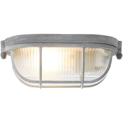 Brilliant - lampe Bobbi applique murale et plafonnier 21cm béton gris 1x A60, E27, 40W, adapté aux lampes normales (non inclus) Échelle a ++ à e