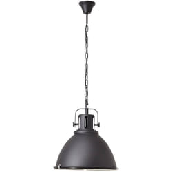 Lampe Jesper suspension 47cm verre noir 1x A60, E27, 60W, adapté aux lampes standard (non incluses) Échelle a ++ à e La chaîne peut être raccourcie
