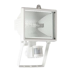 Brilliant - tanko Applique extérieure - detecteur inclus - coloris blanc - métal/verre R7s 1x400W