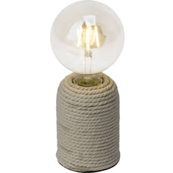 Brilliant - lampe de table Cardu naturel 1x G95, E27, 40W, adapté aux lampes standard (non incluses) Échelle a ++ à e Avec interrupteur à cordon