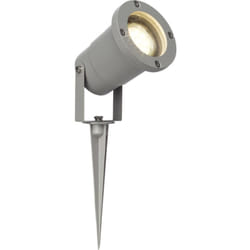 Lampe Janko led piquet de sol extérieur 32cm gris 1x LED-PAR51, GU10, lampe à réflecteur led 3W incluse, 250lm, 3000K Classe de protection ip: 44
