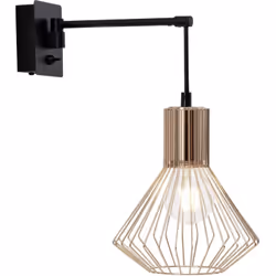 avec interrupteur à bascule tête pivotante adapté aux lampes LED L'applique murale Dalma trouvera sûrement un endroit où elle ...