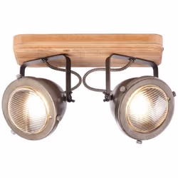 Têtes pivotantes adaptées aux lampes à LED gradables via un variateur externe lors de l'utilisation d'une lampe appropriée la ...