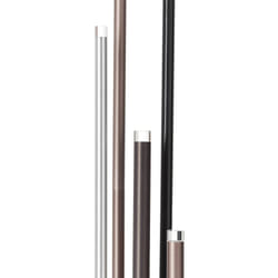 Lampadaire - BRILLIANT - G93771-21 - 5x4W LED - Argent - Style Industriel