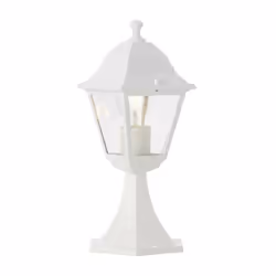 Présentation du Produit La borne BRILLIANT NISSIE blanc E27 - 60W est un éclairage extérieur élégant et fonctionnel, conçu po ...