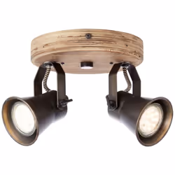 Têtes pivotantes adaptées aux lampes LED gradables via un variateur externe lors de l'utilisation d'une lampe appropriée Les  ...