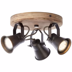 Têtes pivotantes adaptées aux lampes à LED gradables via un variateur externe lors de l'utilisation d'une lampe appropriée Qu ...