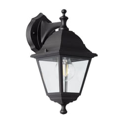 Brilliant - Applique extérieure descendante nissie noir E27 1x60W