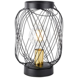 Lampe de table - BRILLIANT - Brogan - Noir - Métal - Style Industriel