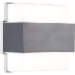 Applique d'extérieur led Brilliant Archie anthracite, métal/plastique, 1x 7W led intégrée, (flux lumineux : 680lm, couleur de la lumière : 4000K)