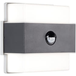 BRILLIANT lampe, Archie LED applique murale extérieure détecteur de mouvement anthracite, métal / plastique, 1x 7,5W LED intégré, (650lm, 4000K), A