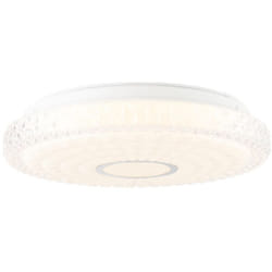 Brilliant - Adria led Applique et plafonnier 30cm blanc / chrome éclairage intérieur, plafonniers, -fonctionnels 2x 12W led intégrées, (flux
