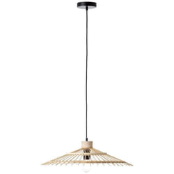 BRILLIANT Pirae suspension 1 flamme noir - éclairage intérieur naturel suspensions  1x A60 E27 40W convient aux lampes