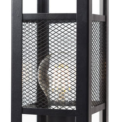 Lampe de jardin Getta - BRILLIANT - Noir - Hauteur 05m - IP44 - Adapté aux lampes LED