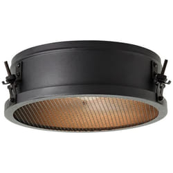Lampe murale - BRILLIANT - Hanni - Acier inoxydable - Style industriel - IP44