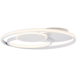 Brilliant - brillant plafonnier led runda 50CM blanc mat 1X led intégrée, led 43W intégrée, (5200LM, 3000-6000K)