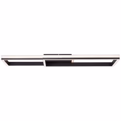 Plafonnier LED - BRILLIANT - G99382-06 - 60x23cm - Noir - Éclairage Intérieur