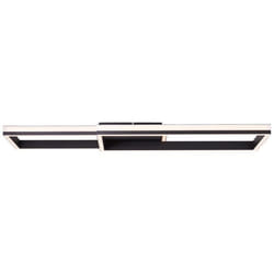 Plafonnier LED - BRILLIANT - G99382-06 - 60x23cm - Noir - Éclairage Intérieur