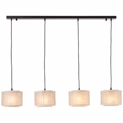 Le câble peut être raccourci / réglable en hauteur Convient aux lampes LED Variable via un variateur externe lors de l'utilis ...