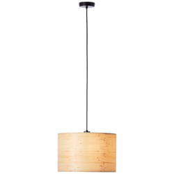 Suspension - BRILLIANT - 99490-76 - 35cm - Bois clair - Noir - E27
