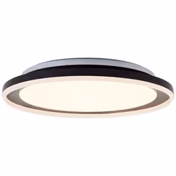 Applique et plafonnier LED - BRILLIANT - Pederson - 45cm - Noir - Design contemporain