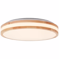 Applique et plafonnier LED - BRILLIANT - Laskos - 38 cm - Bois clair - Économie dénergie