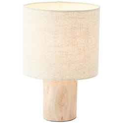 Lampe à poser - BRILLIANT - Pia naturel - Bois FSC - Électrique - Style Scandinave