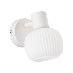 Brilliant - Spot salle de bain, nature, cristal blanc E14 max 20 w Laguna