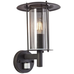 Applique dextérieur - BRILLIANT - Detroit - Noir mat - Détecteur de mouvement - 20W