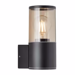 SERGIORO Applique extérieure, aluminium/plastique, noir depoli, E27 20W, ampoule non incluse IP44