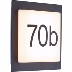 Découvrez l'applique murale d'extérieur LED Sten, un ajout élégant à votre entrée ! Avec ses dimensions compactes de 18 x 18  ...