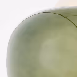 Suspension - BRILLIANT - Blop - 30 cm - Vert - Verre et Métal - 1x E27 60 W