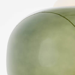 Suspension - BRILLIANT - Blop - 30 cm - Vert - Verre et Métal - 1x E27 60 W