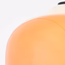 Suspension - BRILLIANT - Blop - 30 cm - Verre orange - 1x E27 - 60 W
