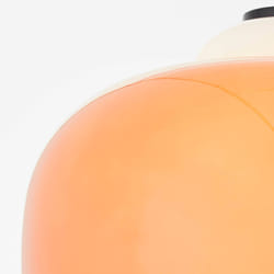 Suspension - BRILLIANT - Blop - 30 cm - Verre orange - 1x E27 - 60 W