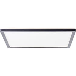 Brilliant - BRE-Light Plafonnier apparent led Milton 42x42cm noir/blanc Plastique led 24 w intégrée (flux lumineux : 3200lm, couleur de la lumière :