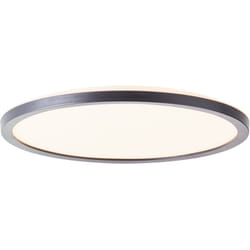 Brilliant - BRE-Light Panneau de plafond apparent led Sorell 29cm noir/blanc Plastique télécommande Dimmable en interne via la télécommande led 18 w