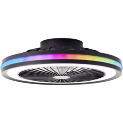 Brilliant - G99280/06 Palmero Plafonnier led Module led 40 w noir V870523