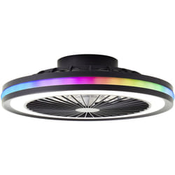 Brilliant - G99280/06 Palmero Plafonnier led Module led 40 w noir V870523