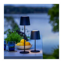 Brilliant - Lampe a poser led kaami Noir - Extérieur - 2W - IP44 - Métal et plastique