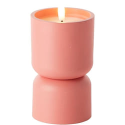Lampe de table dextérieur - BRILLIANT - LOVERE - Forme bougie - Plastique - 3 W - Terre cuite