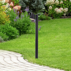 Brilliant - Lampadaire d'extérieur Bari, 80 cm, GU10, IP44, métal/plastique, noir