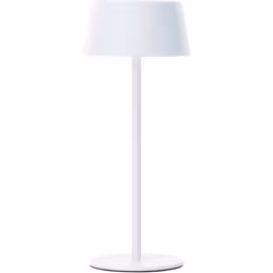 Lampe de table dextérieur - BRILLIANT - PICCO - LED et solaire - Métal et plastique - 5 W - Blanc