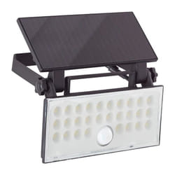 Brilliant - Luton G40421/06 Applique solaire extérieure avec détecteur de mouvement led 6 w noir
