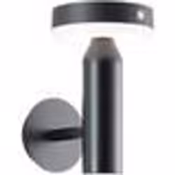 Applique extérieure - BRILLIANT - MAGUA - LED et solaire - Métal et plastique - 37 W - Noir