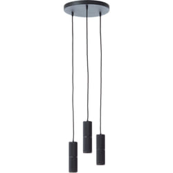 Brilliant - Suspension brillante Marty led, d : 30 cm, 3x 350 lm, 3000 k, aluminium, noir sable